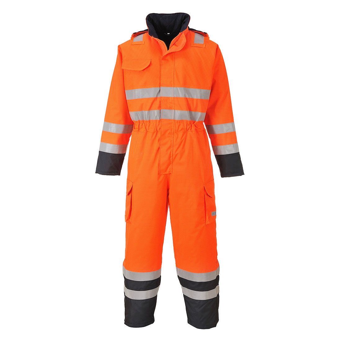 High-Visibility Insulated Coveralls