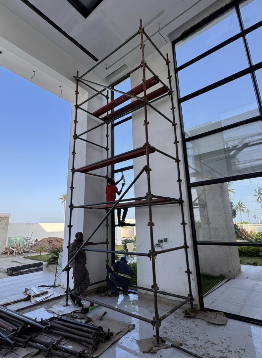 Quickstage scaffolding
