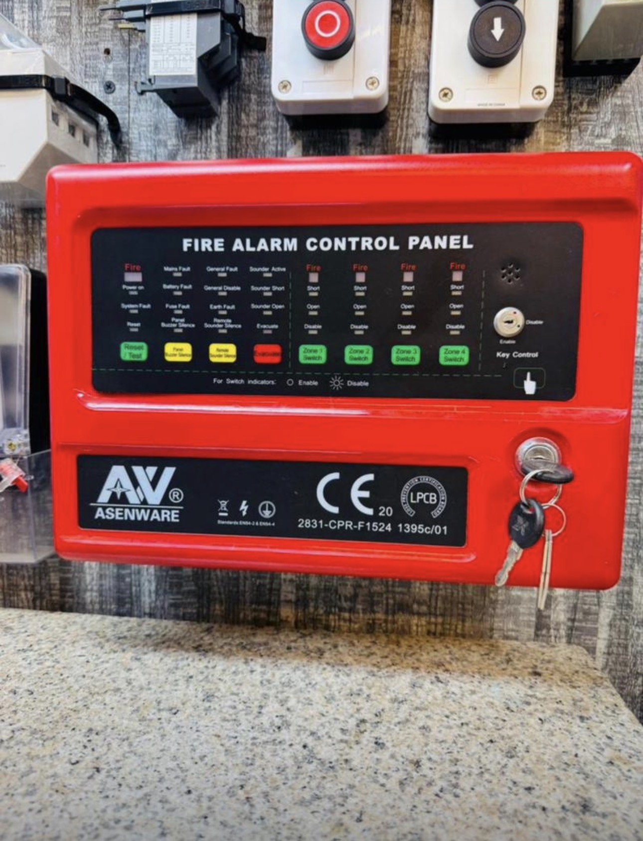 Fire control panel