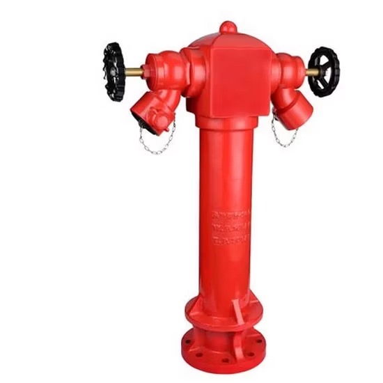 Two-way pillar fire hydrant